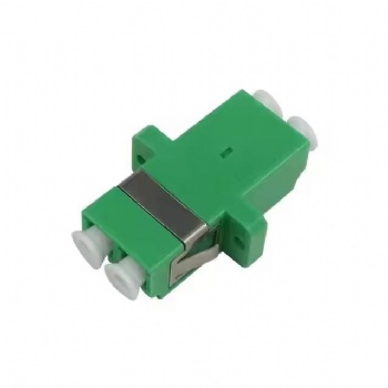 LC-APC Duplex Single Mode Fiber Optic Adaptor Single Mode Connector Coupler for FTTH Gpon Epon Networks-Custom Available