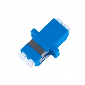 LC-UPC Duplex Single Mode Fiber Optic Adaptor Single Mode Connector Coupler for FTTH Gpon Epon Networks-Custom Available