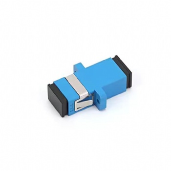 SC-APC/UPC Simplex Singlemode Fiber Optic Adaptor Single Mode Connector Coupler for FTTH Gpon Epon Networks-Custom Available