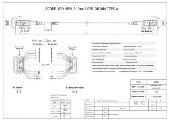 MPO-OM4- Custom Available