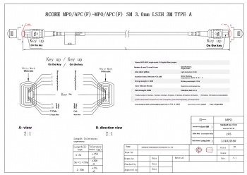 MPO-OM1/OM2- Custom Available