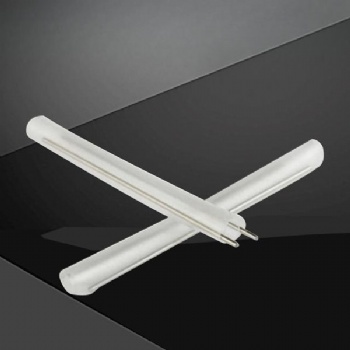 Leather thread double-needle heat shrinkable tube