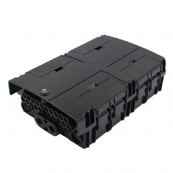 Fiber optic cable closure 24 cores